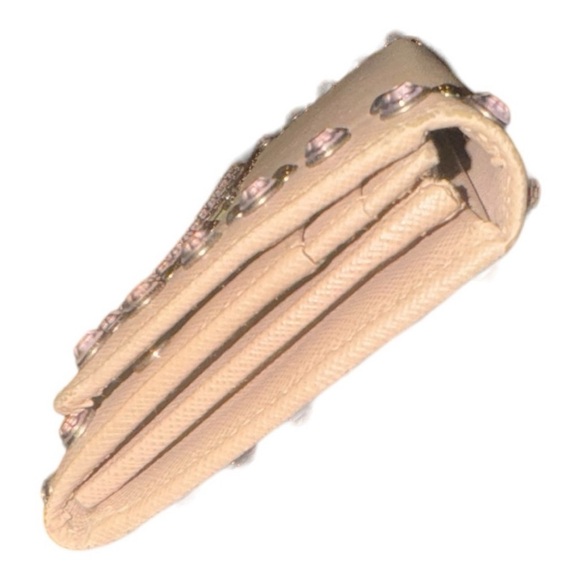 PRADA Saffiano Studded Borchi Contential Wallet - Picture 5 of 11